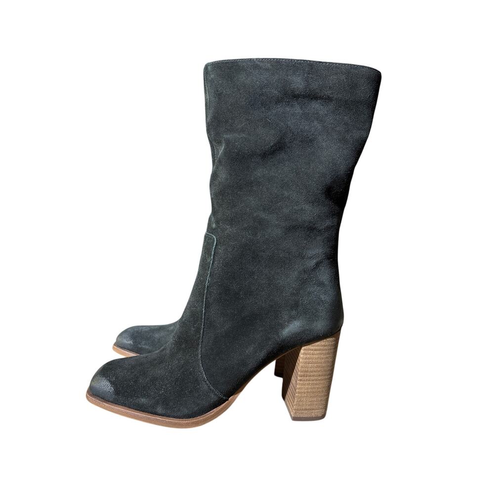 Dolce Vita Women's Nokia Boot Size 8.5 mid calf boho distressed suede NEW